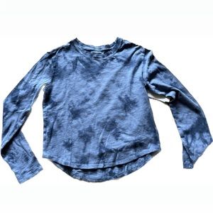 Zella girl large blue long sleeve NWT